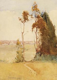 Sydney Long - Across Sydney Harbour