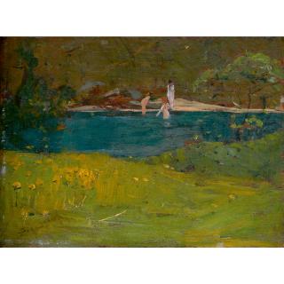 Sydney Long - Australian Bathers