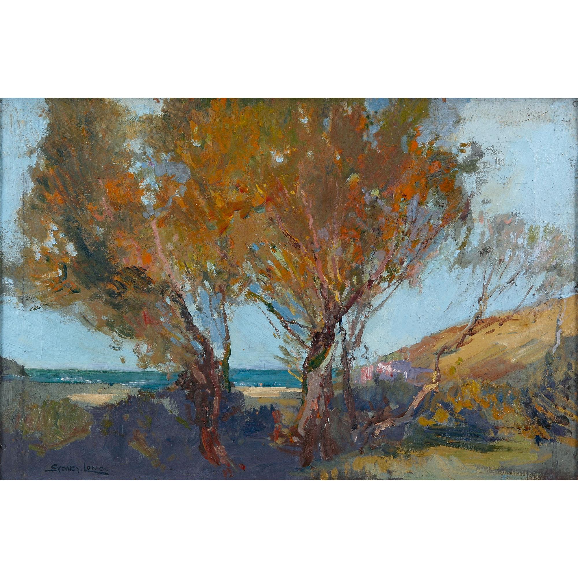 Sydney Long - Australian Coastal Study Seascape