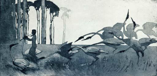 Sydney Long - Spirit of The Plains