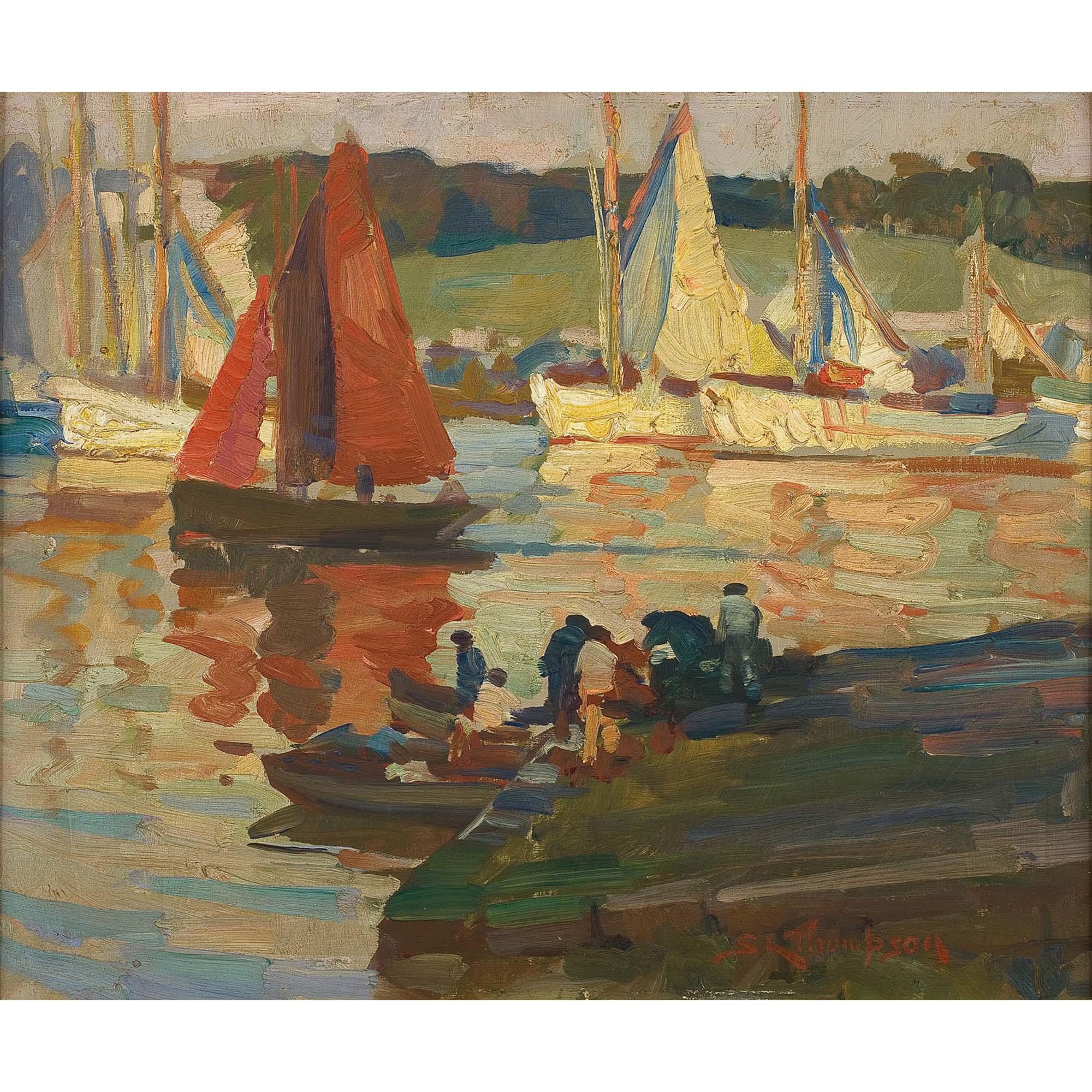 Sydney Lough Thompson - New Zealander Concarneau