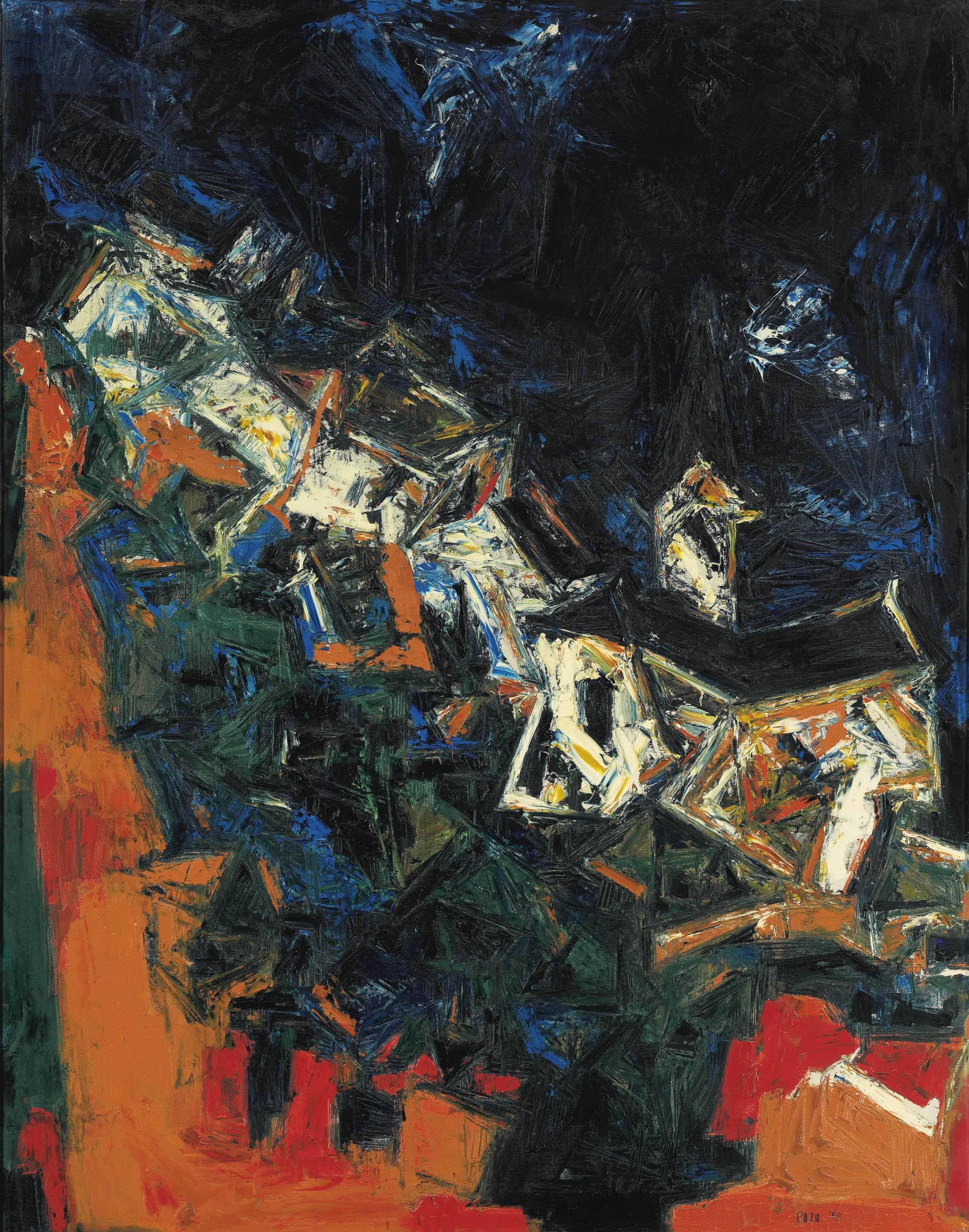 Syed Haider Raza - Clocher du Village