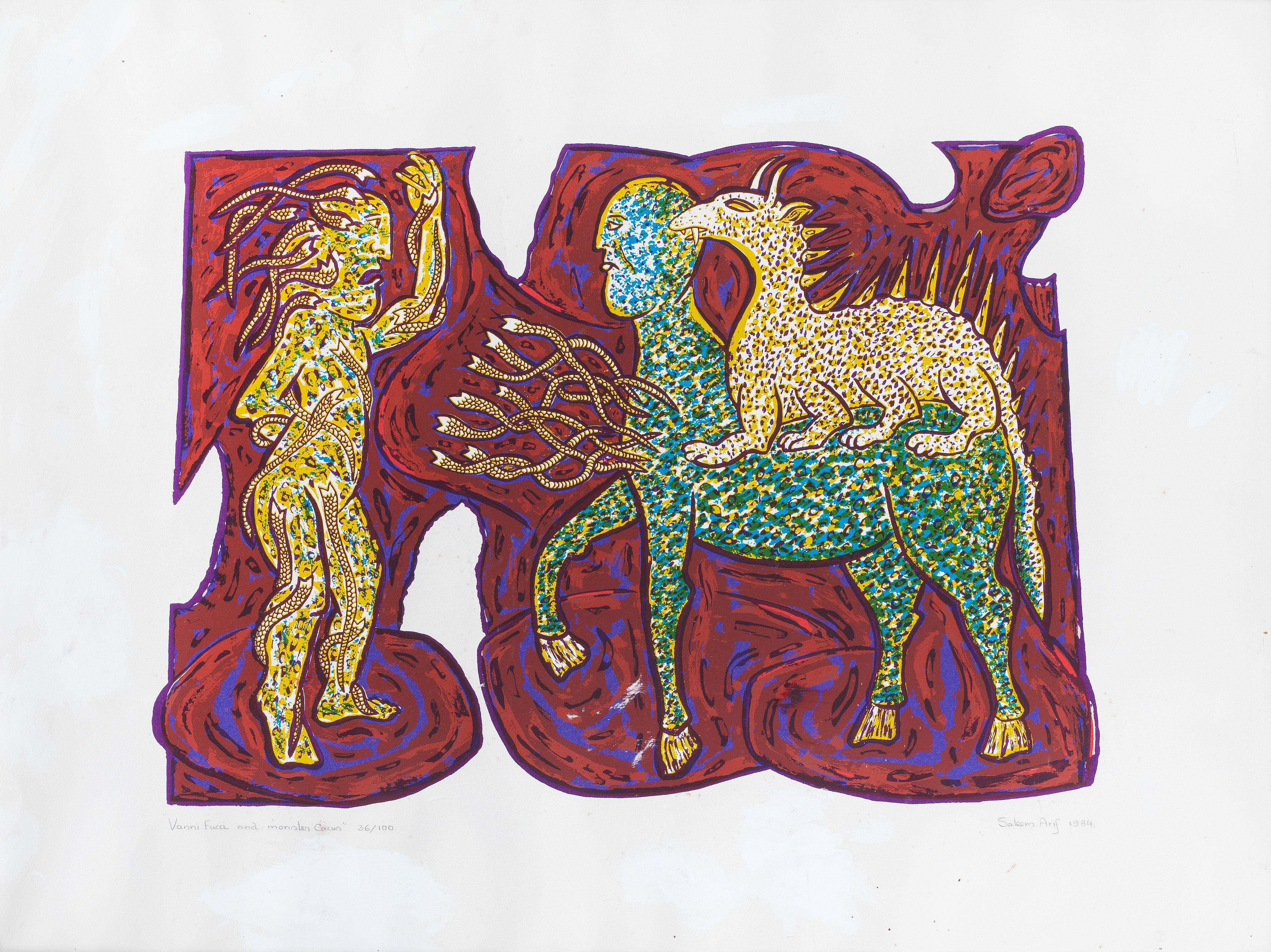 Syed Saleem Arif Quadri - Vanni Fucci and Monster Cacus