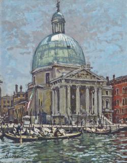 Sylvia Gosse, R.B.A. - San Simeone, Venice