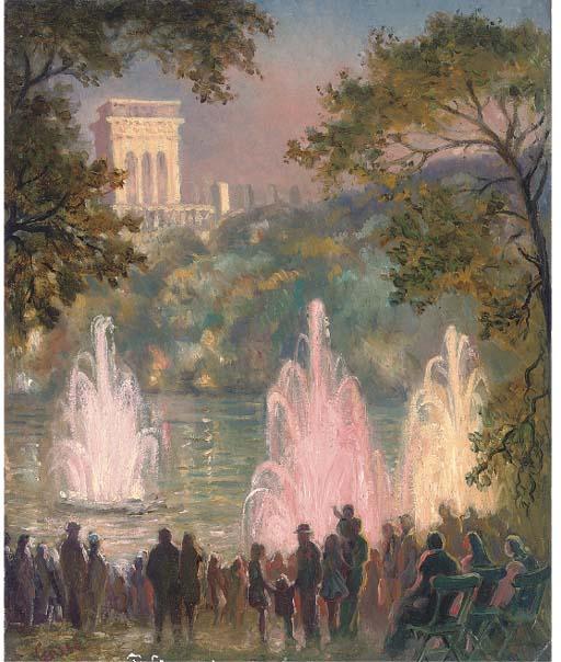 Sylvia Gosse - Fountain At Pernes-Les-Eaux, Provence