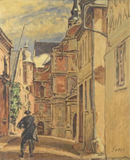 Sylvia Gosse - L\'eglise at Eu, Normandy