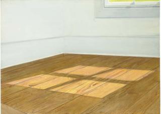 Sylvia Plimack Mangold - Floor with Light at Noon