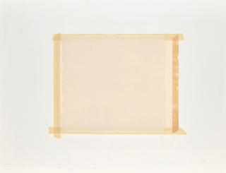 Sylvia Plimack Mangold - Paper Under Tape, Paint Over Paper