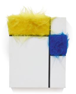 Sylvie Fleury - Composition Avec Jaune Et Bleu