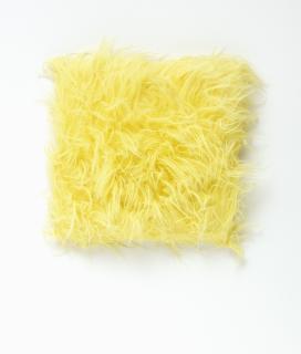 Sylvie Fleury - Cuddly Painting (Yellow), 1995