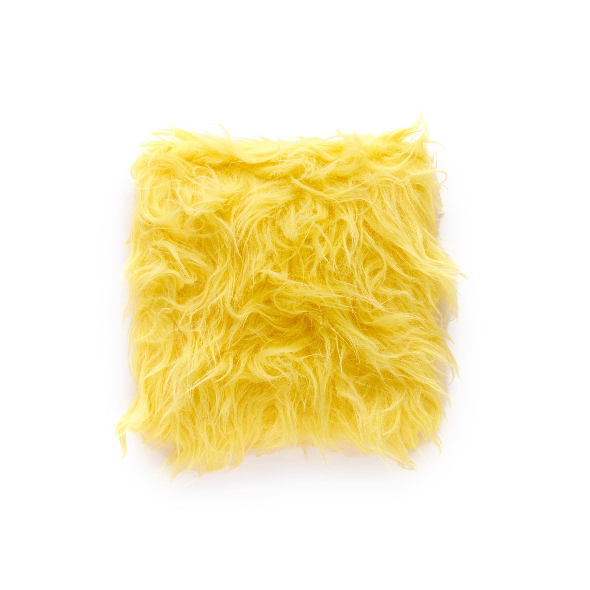 Sylvie Fleury - Cuddly Painting (yellow), 1995