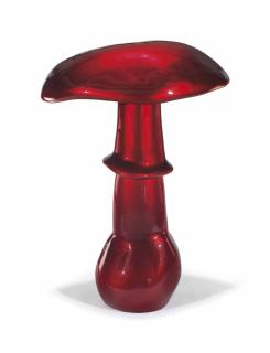 Sylvie Fleury - Mushroom (Silver over KK11 4x over BC 08 XL Blue)