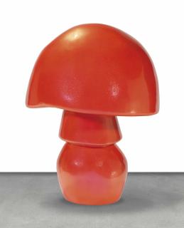 Sylvie Fleury - Mushroom UG schwarz ZK Lime Squizer / Gelb Gold Acid-Trip