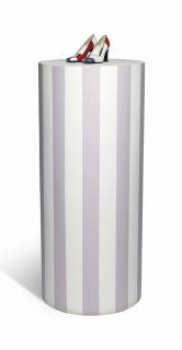 Sylvie Fleury - Untitled (pair of shoes on a pedestal)