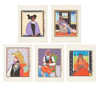 T.C. Cannon - Memorial Woodblock Suite