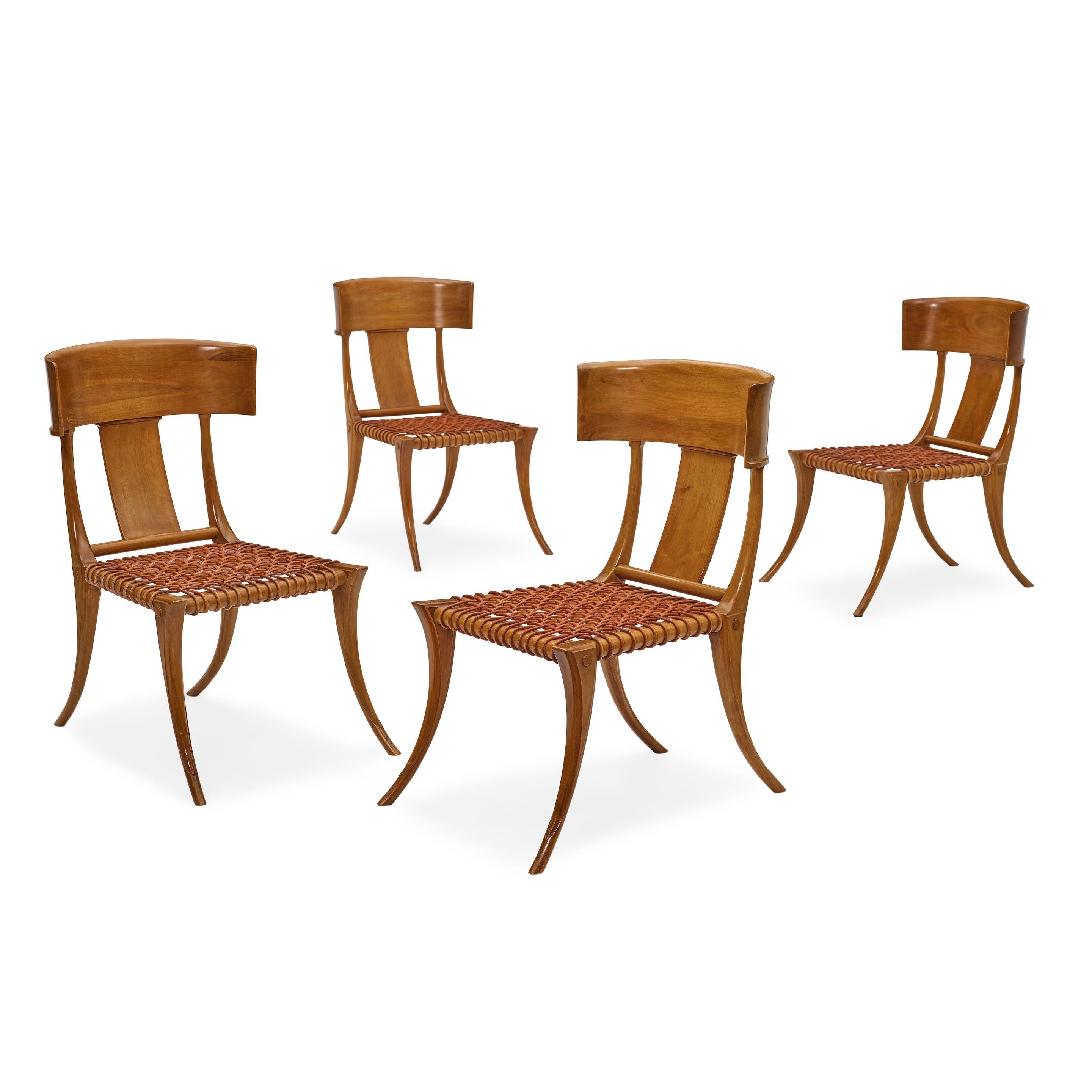 T.H. Robsjohn-Gibbings - Set of Four Dining Chairs