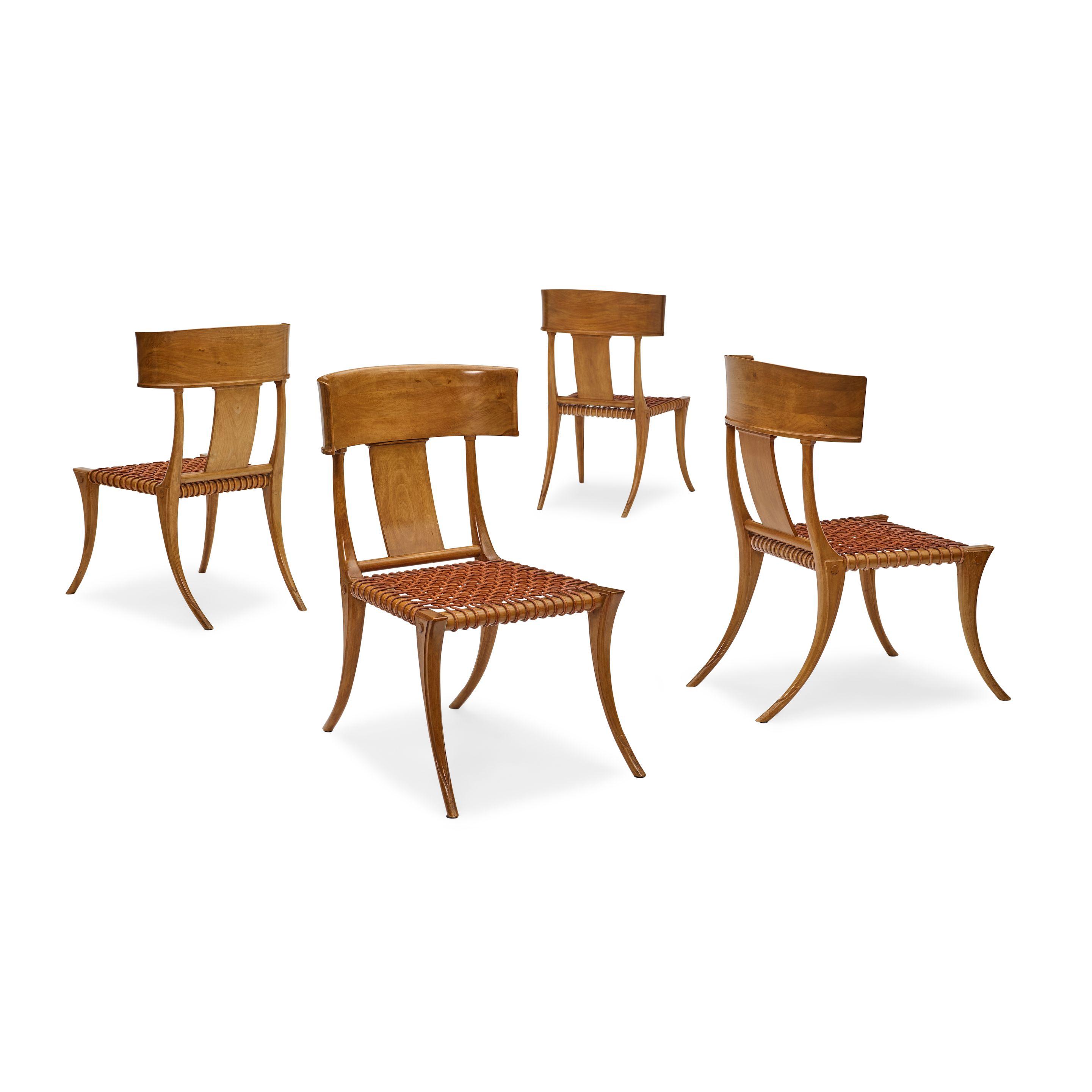 T.H. Robsjohn-Gibbings - Set of Four Dining Chairs
