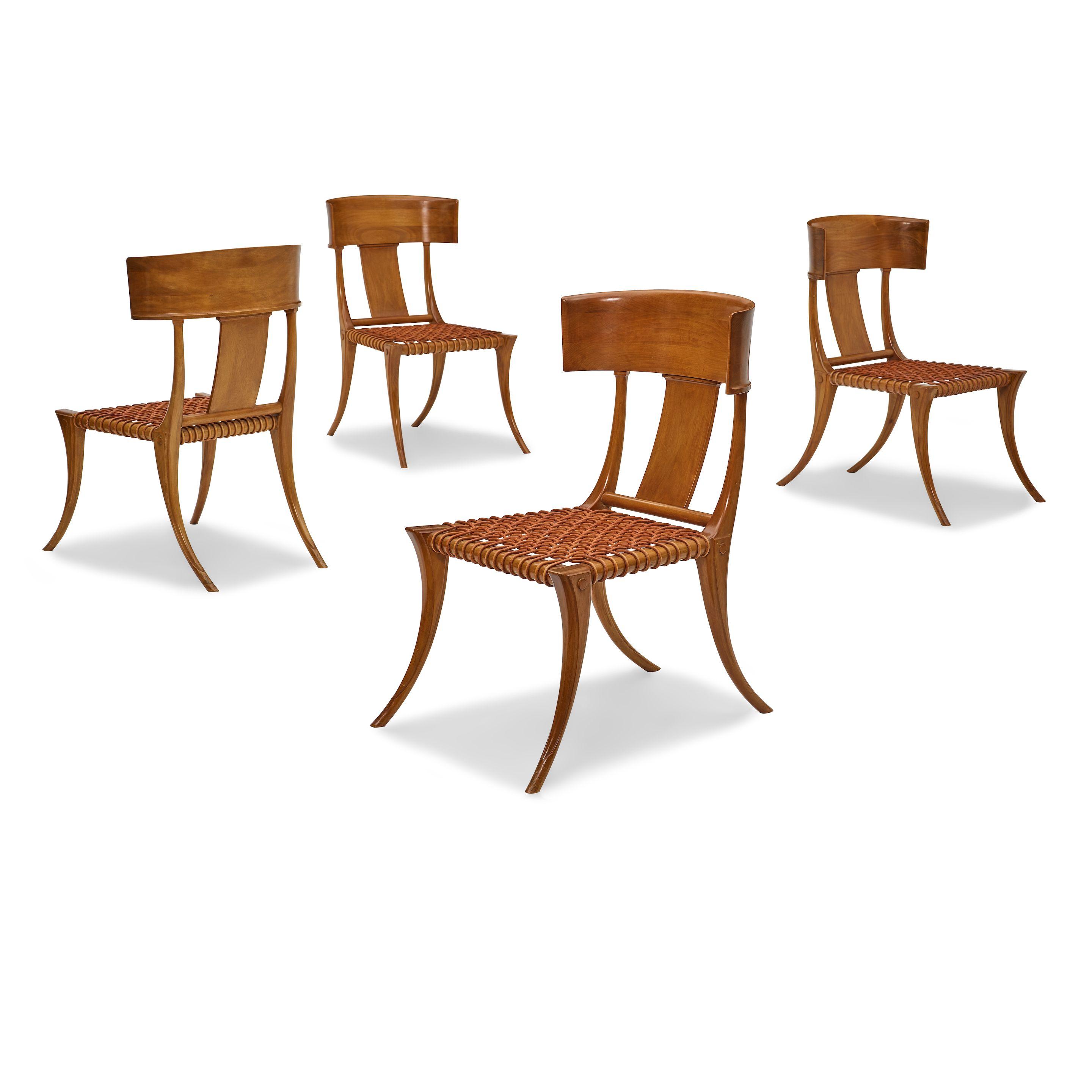 T.H. Robsjohn-Gibbings - Set of Four Dining Chairs