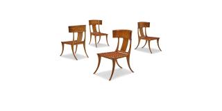 T.H. Robsjohn-Gibbings - Set of Four Dining Chairs