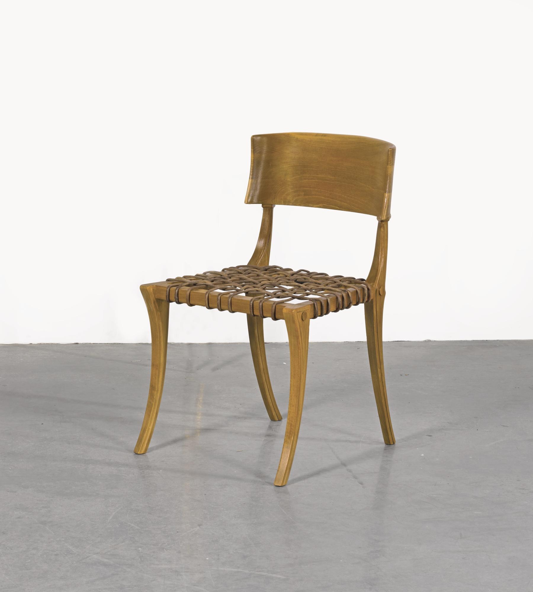 T.H. Robsjohn-Gibbings - Two \'Klismos\' Chairs, Model No. 5