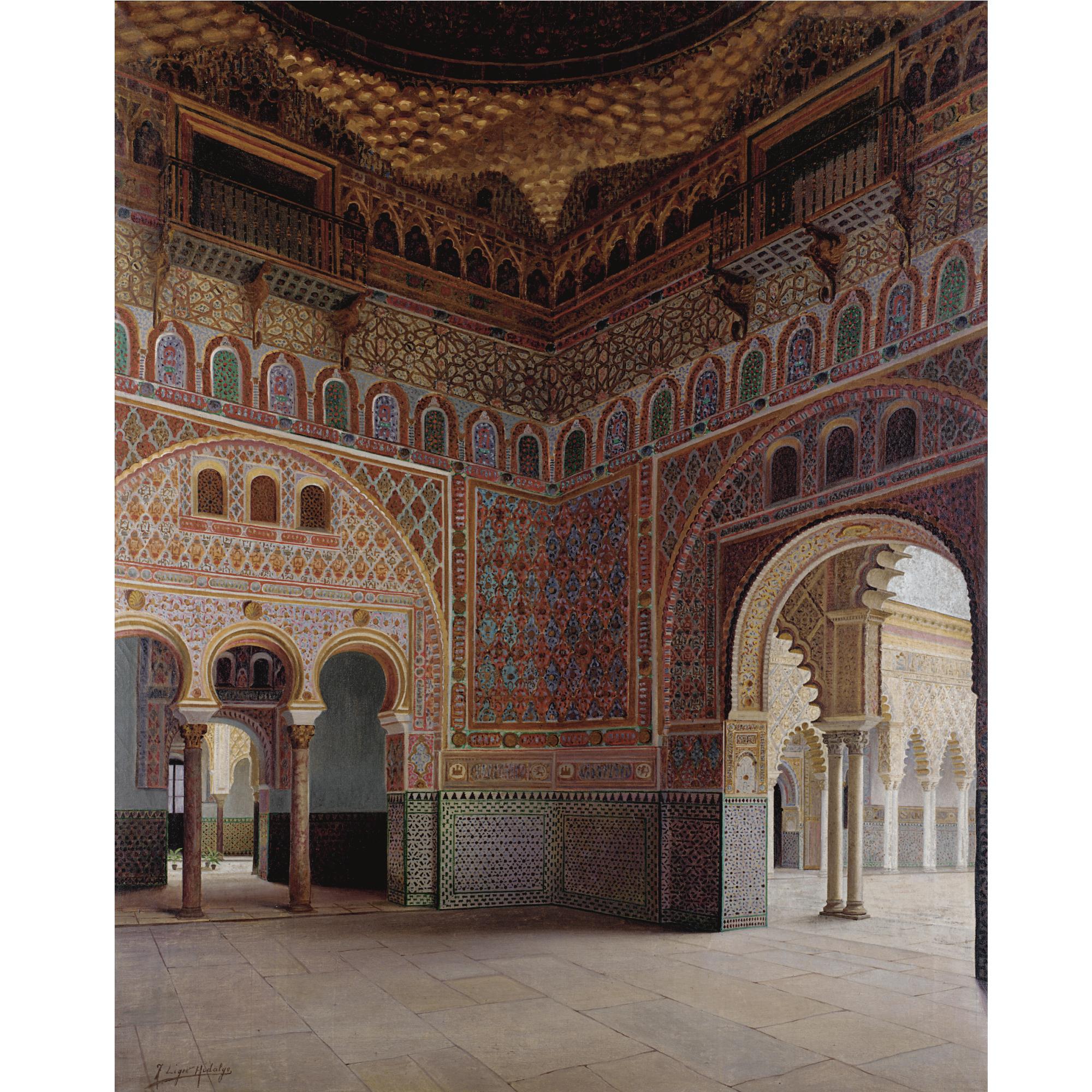 T. Liger-Hidalgo - Spanish Moorish Interior