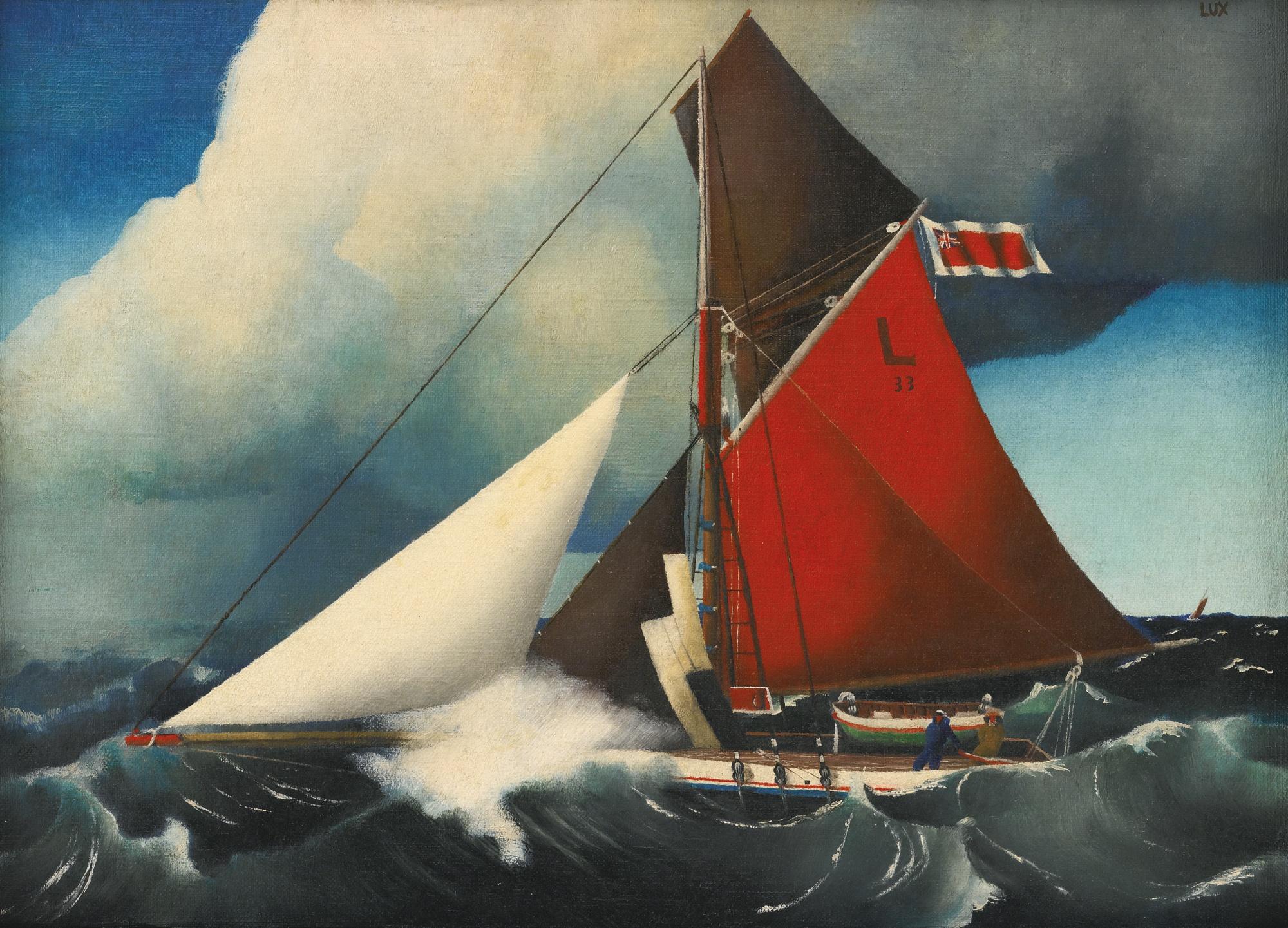 T. Lux Feininger - Die Lotsenkutter
