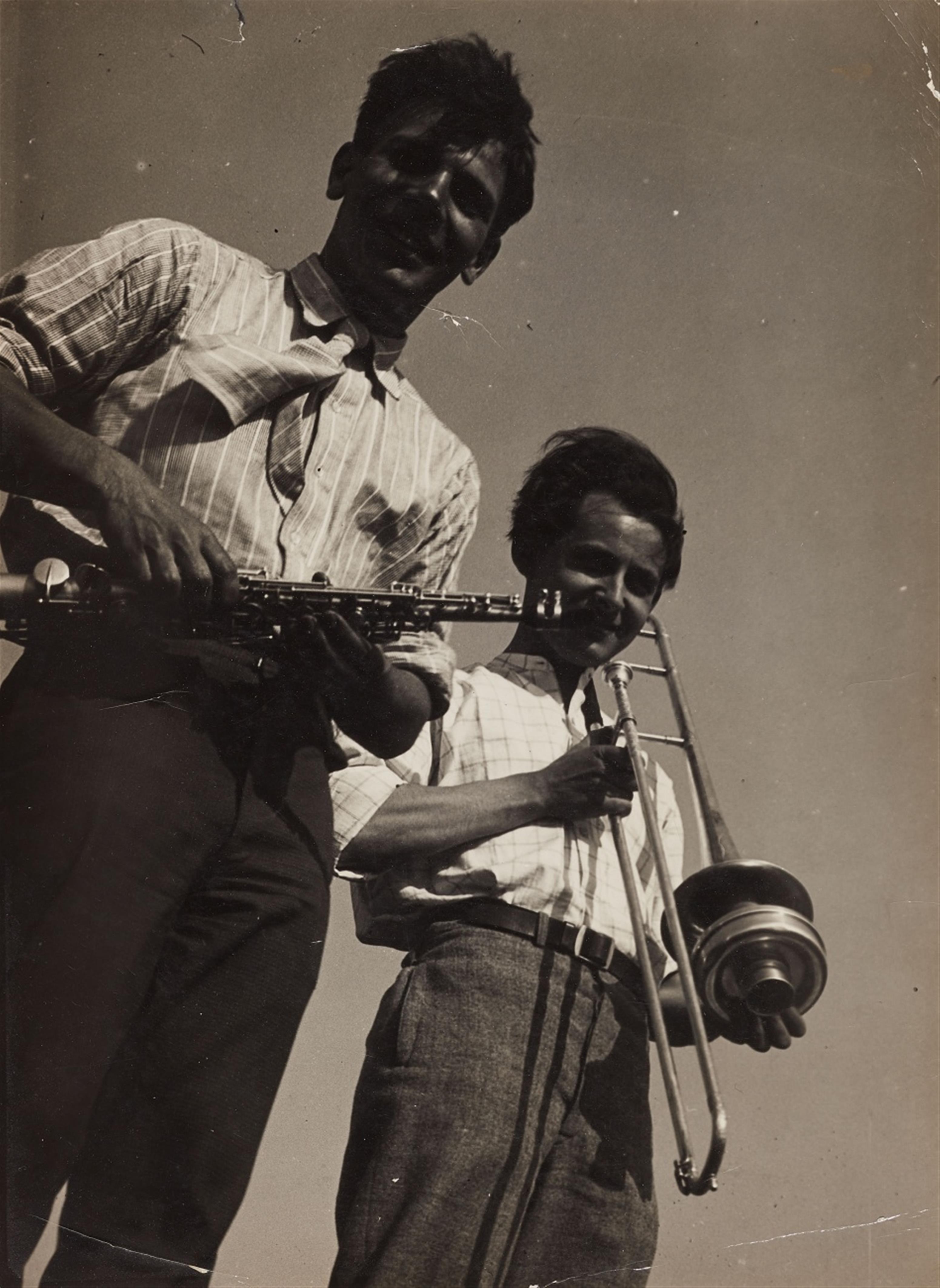 T. Lux Feininger - Mitglieder der Bauhaus-Kapelle