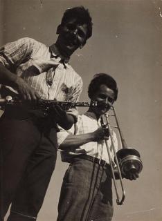 T. Lux Feininger - Mitglieder der Bauhaus-Kapelle