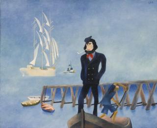 T. Lux Feininger - The Black Mate