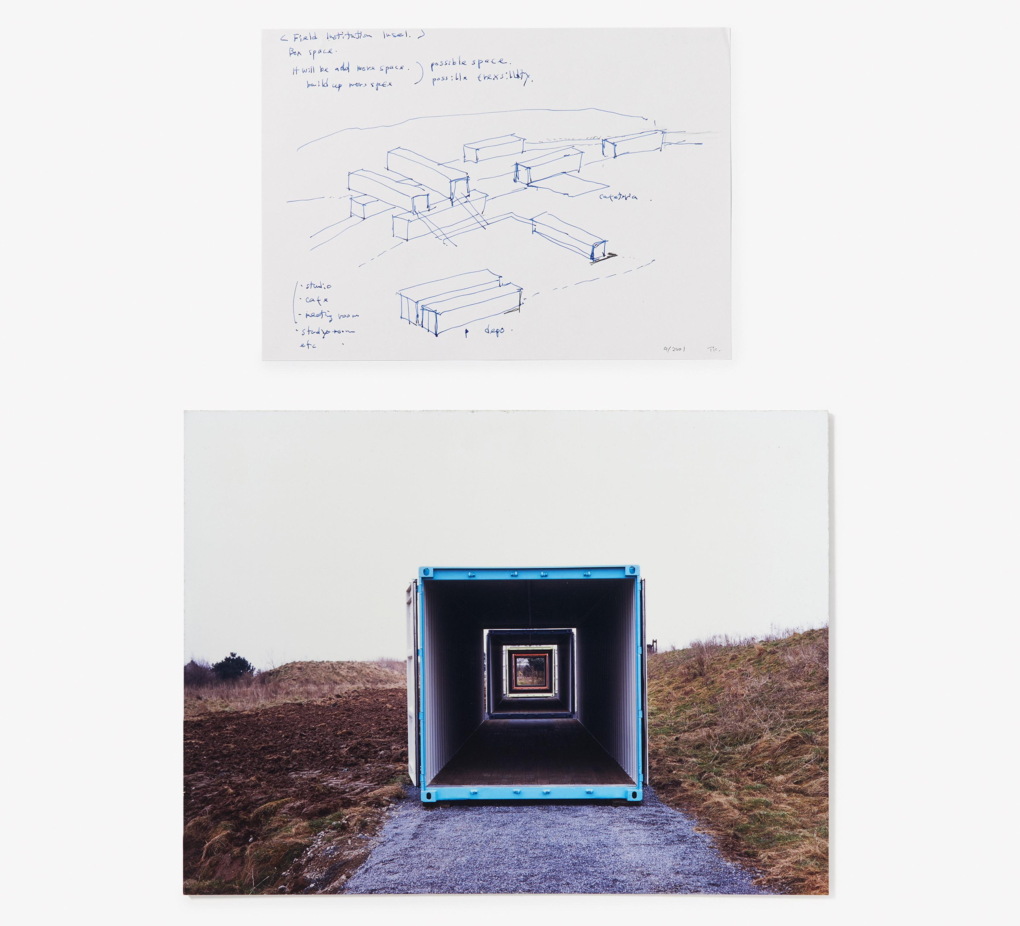 Tadashi Kawamata - Project for Field Institute Hombroich.