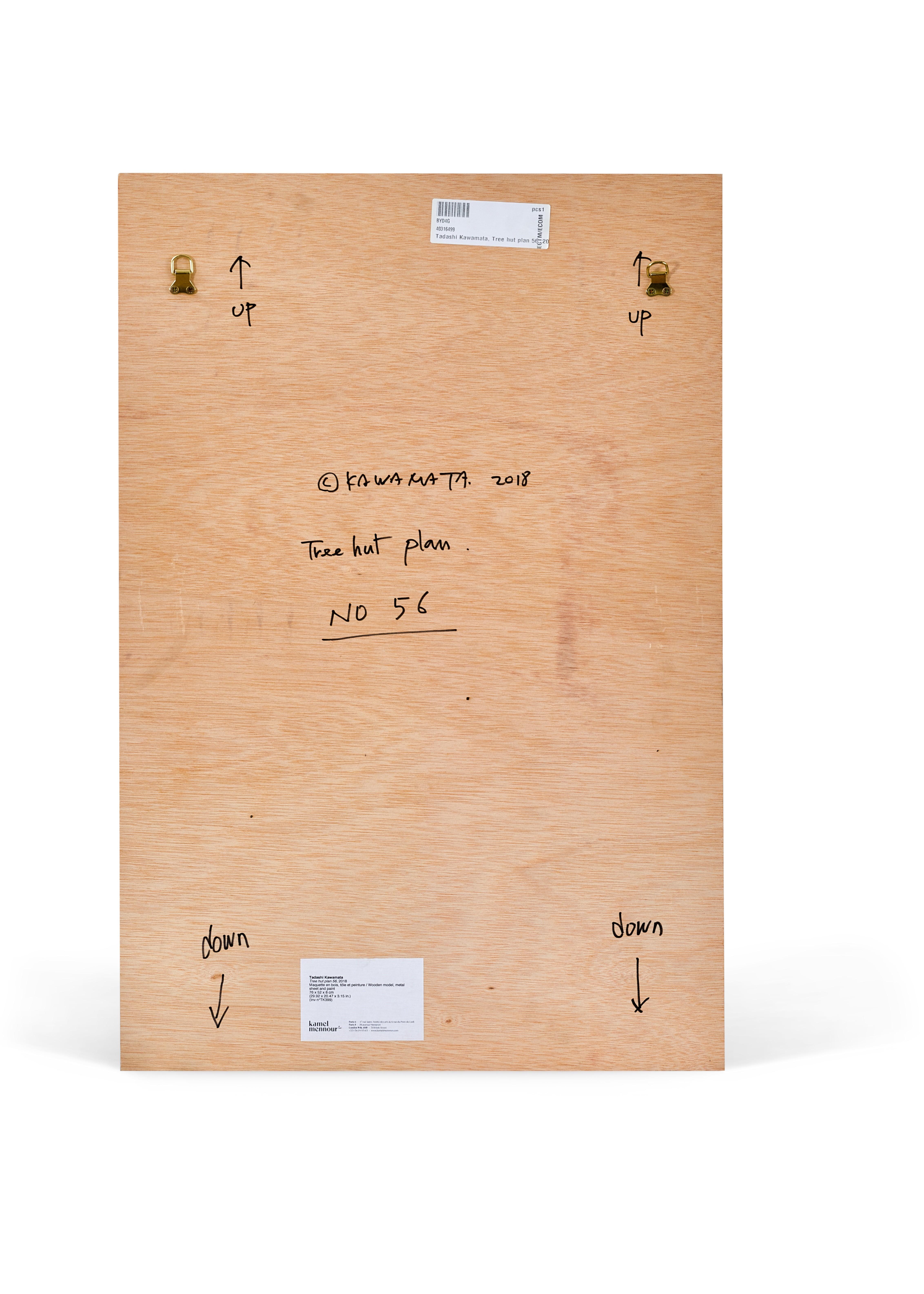 Tadashi Kawamata - Tree Hut Plan 56