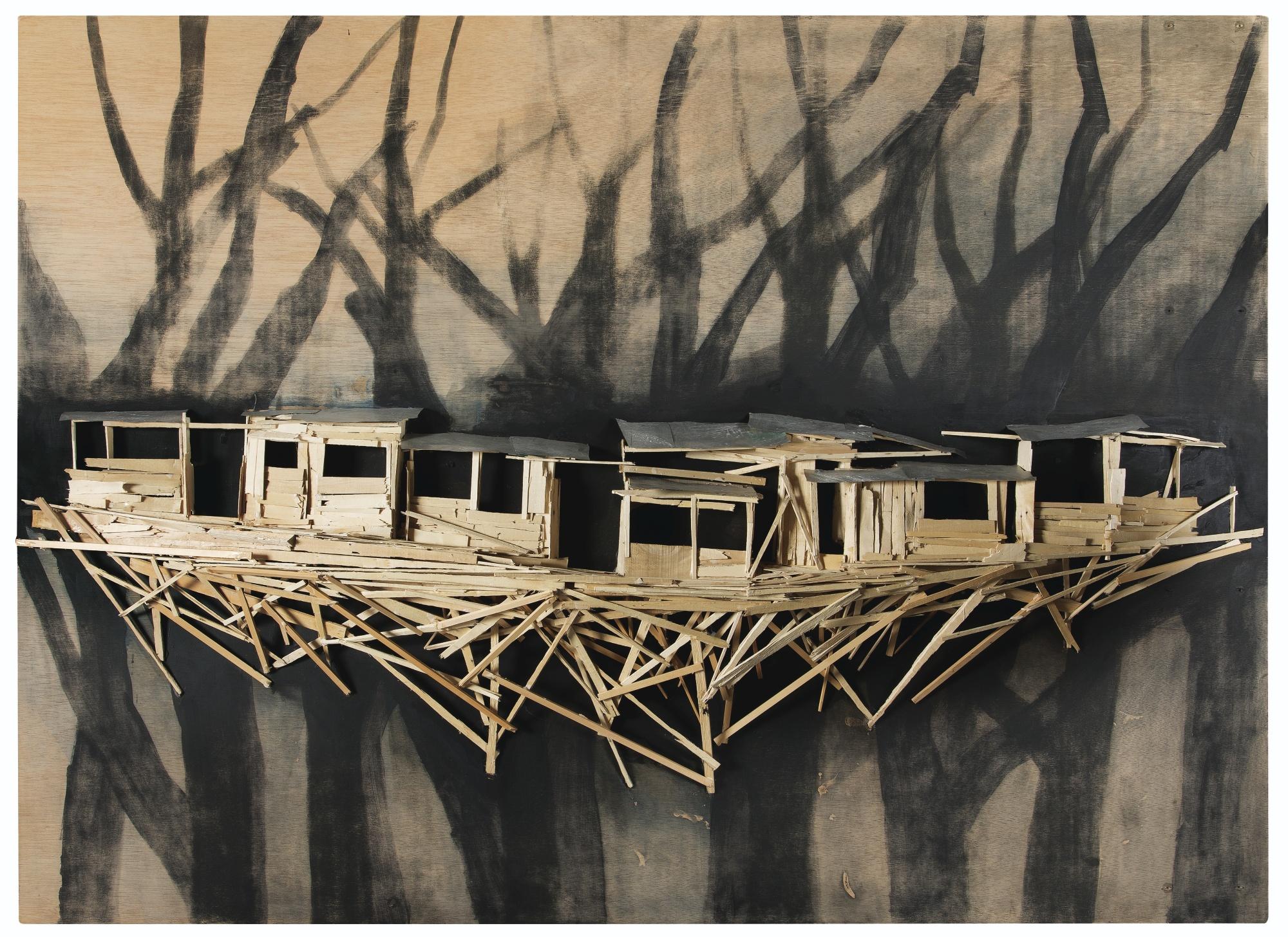 Tadashi Kawamata - Tree Huts Plan