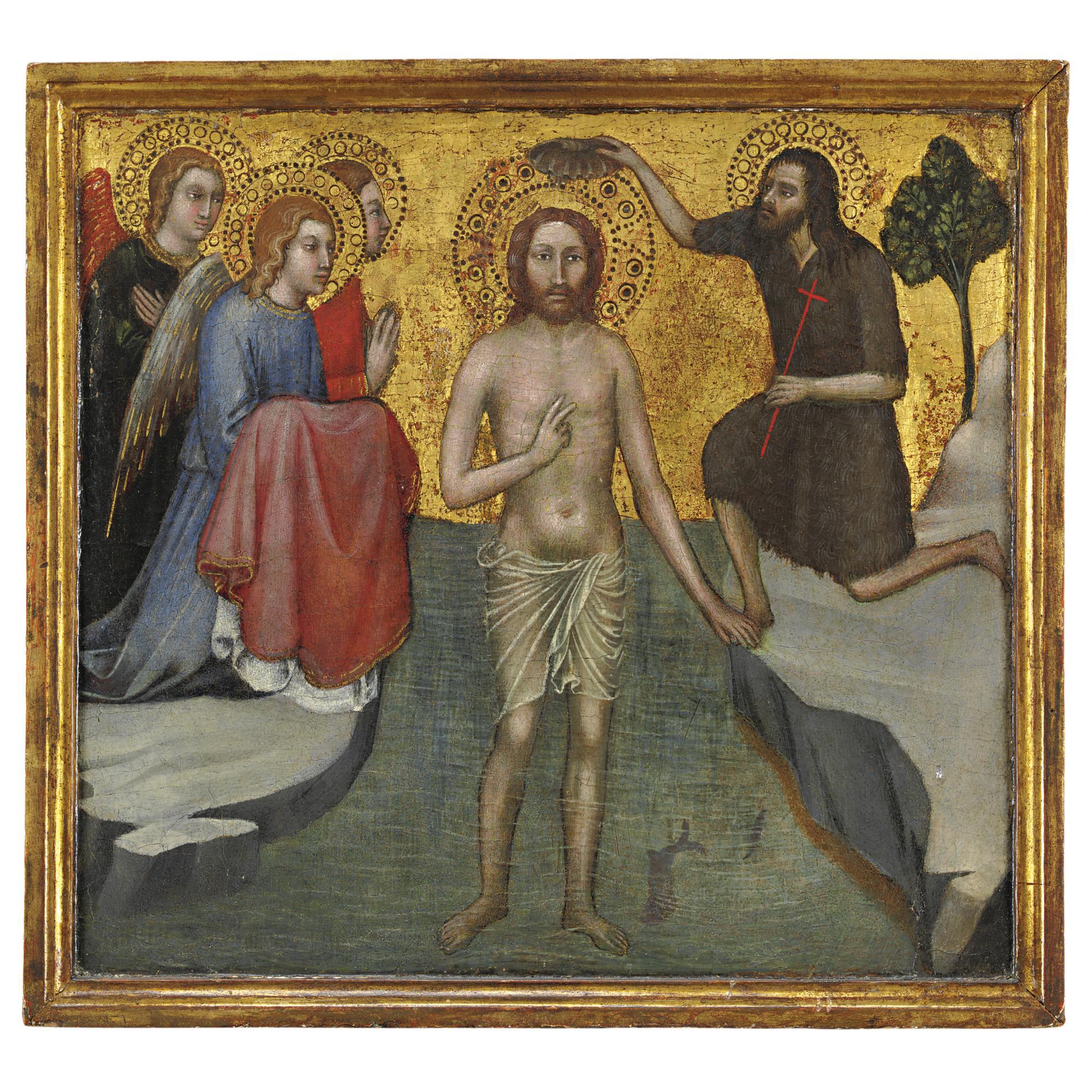 Taddeo Di Bartolo - Battesimo Di Cristo
