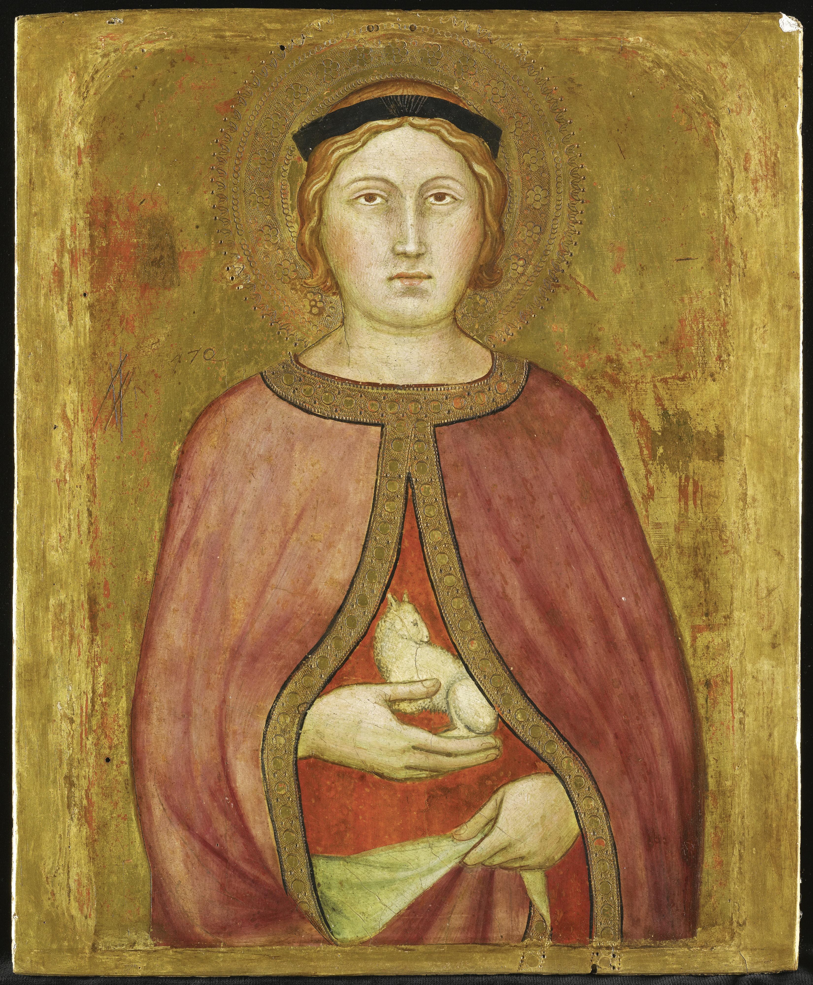 Taddeo Di Bartolo - Saint Agnes