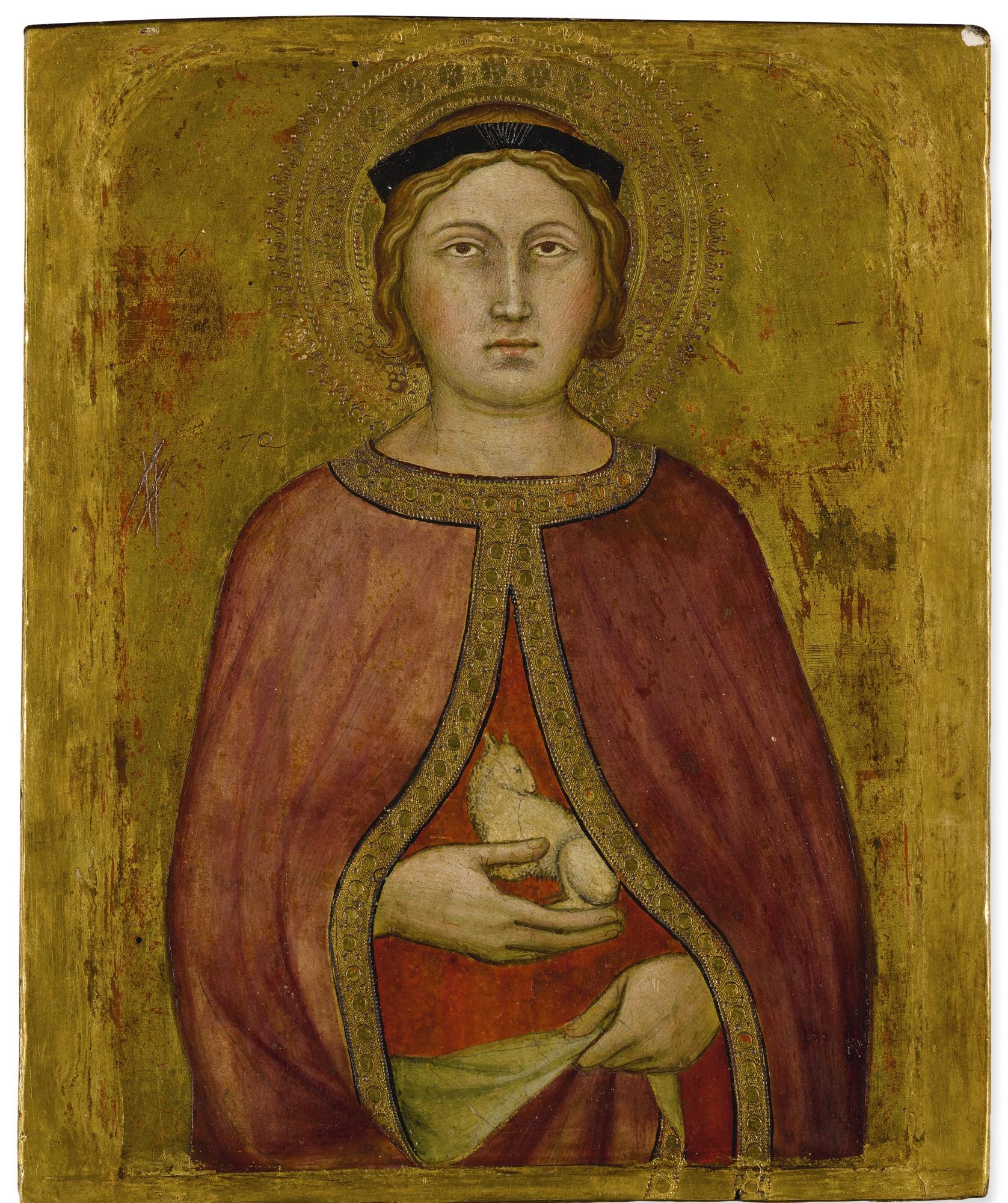 Taddeo Di Bartolo - Saint Agnes