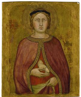 Taddeo Di Bartolo - Saint Agnes