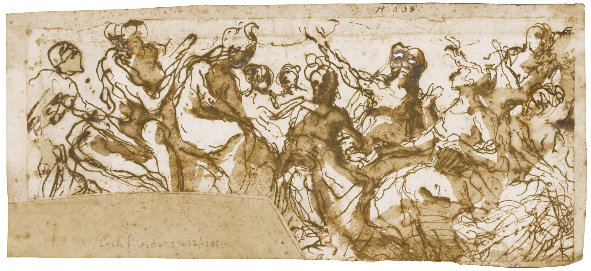 Taddeo Zuccaro - A Mythological Scene With The Figure Of Diana Wearing The Crescent Moon As A Diadem