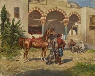 Tadeusz Ajdukiewicz - Polish a Turkish Courtyard