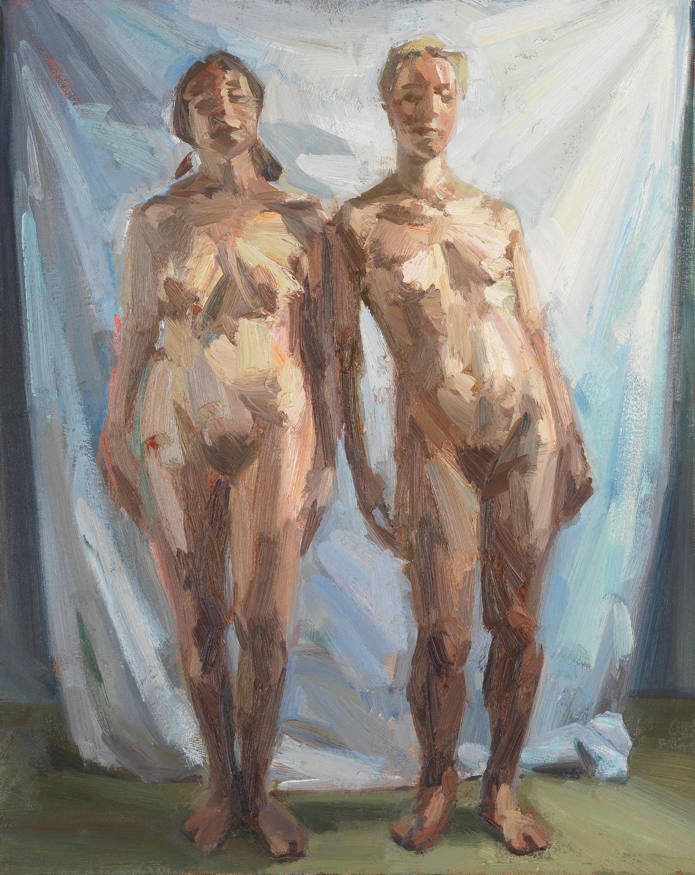 Tai-Shan Schierenberg - Two Standing Nudes