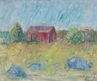 Taisto Ahtola - A Red Cottage.