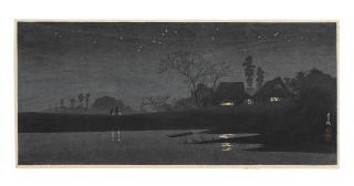 Takahashi Shotei - Tsuki no yoru (Starlit Night)