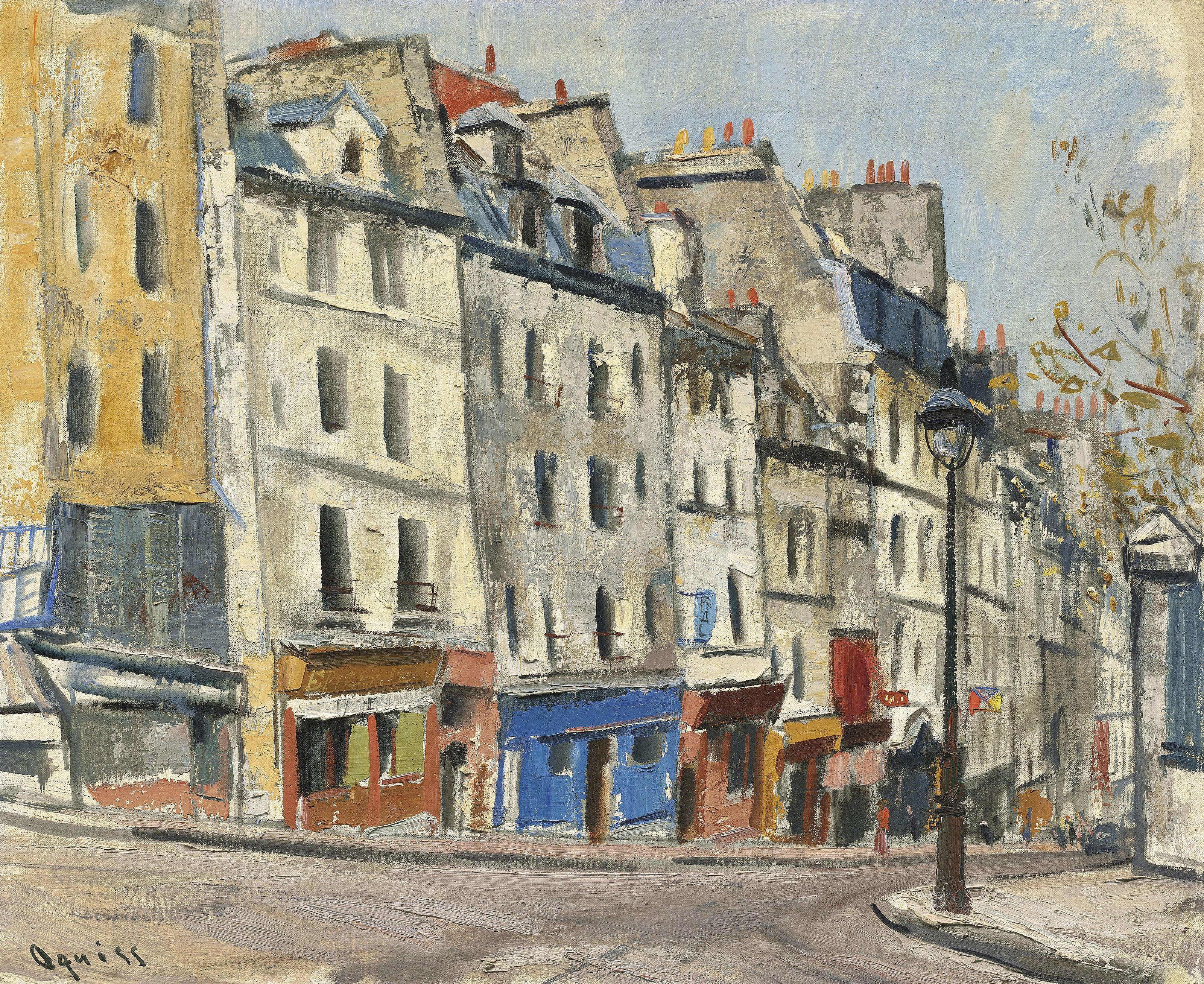 Takanori Oguiss - Rue de la Montagne Sainte-Geneviève