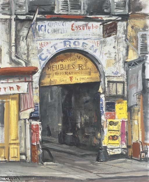 Takanori Oguiss - Rue du Faubourg Saint-Martin, Paris