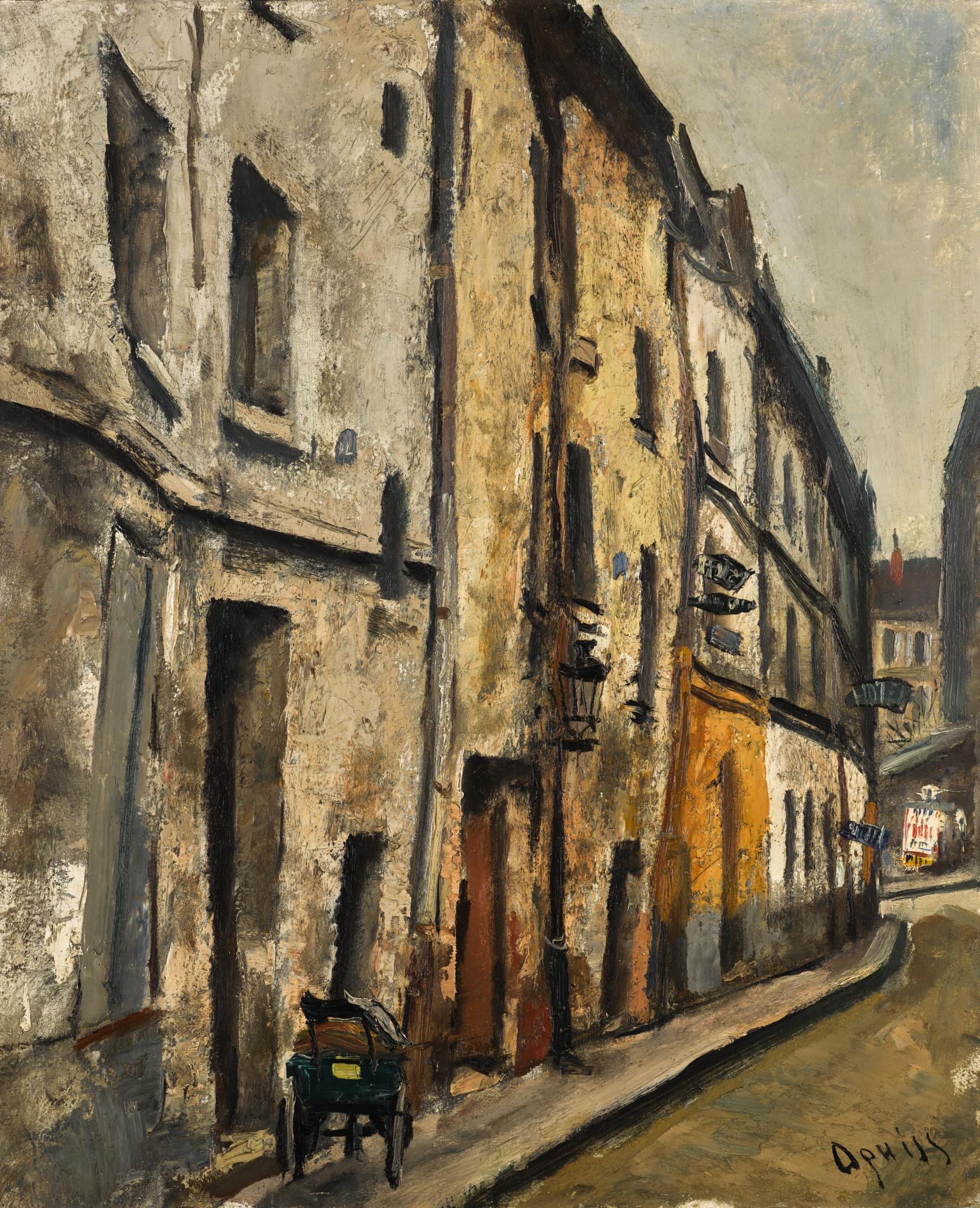 Takanori Oguiss - Une Rue À Paris Au Landau