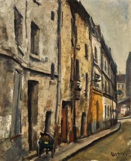 Takanori Oguiss - Une Rue À Paris Au Landau