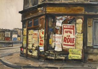 Takanori Oguiss - Vers Le Canal Saint-Martin, Affiche \