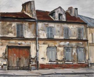 Takanori Oguiss - Vieille maison de Bagnolet, environs de Paris