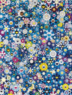 Takashi Murakami - An Homage To Ikb, 1957 D 