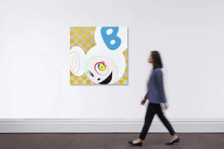 Takashi Murakami - AND THEN (Ichimatsu Pattern)