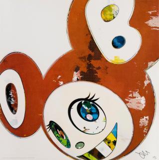 Takashi Murakami - And Then x 6 (Red Dots: The Superflat Method)